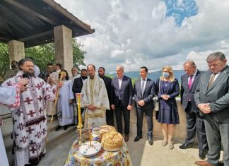 (FOTO-VIDEO)Cvijanović: Duhovni centar Mrkonjići značajan i za Hercegovinu i za Srpsku