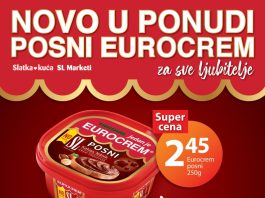 Akcija posnog programa u Slatkim kućama i SL marketima