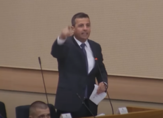 Vukanović ponovo izbačen sa sjednice parlamenta