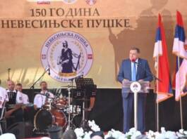 Dodik: Srpska mora da ispoštuje zavjet nevesinjskih ustanaka (VIDEO)
