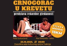 Crnogorac u krevetu“ – hit komedija stiže u Trebinje