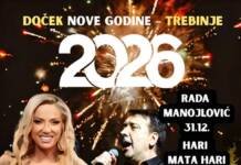 Trebinje dočekuje 2026. godinu uz ove dvije muzičke zvijezde
