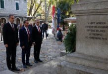 Dan oslobođenja Trebinja: Položen vijenac na Spomenik oslobodiocima