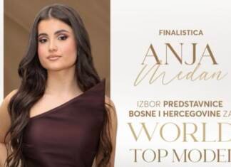 Bilećanka Anja Medan u finalu izbora predstavnice BiH za „World Top Model Slovenia 2026“