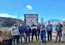 Kisjelicu ne zaboravljaju humanisti-Kuprešaci mu ponovo dovezli šleper sijena