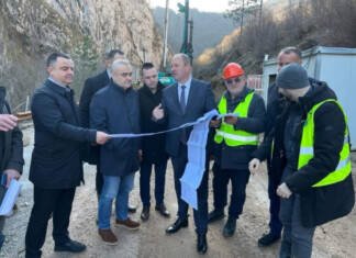 Radovi na mostu kod Foče u završnoj fazi, normalizacija do kraja marta