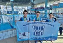 Plivači KVS “Leotar” odlični na MPM “Sarajevo Aquatics 2026” i MPM “Montenegro Open 2026”