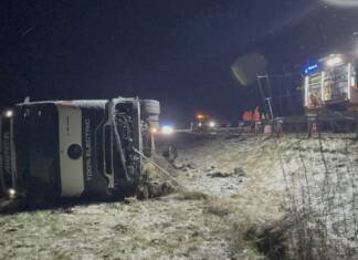 Vozač iz BiH imao udes sa električnim kamionom, šteta 400.000 evra