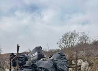 Akcija čišćenja uz magistralni put Bileća-Trebinje