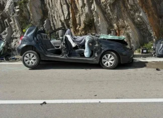 (FOTO) STRAVIČNA NESREĆA KOD KOTORA Sudarili se kamion i auto, jedna osoba poginula! Na licu mesta JEZIV prizor