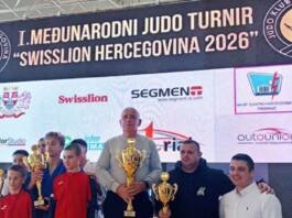 Džudo kluba “Gacko” prvi u ekipnom plasmanu na 1. Međunarodnom turniru “Swisslion – Hercegovina 2026”