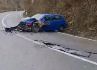 Auto smrvljen, stravični prizori: Novi težak udes u BiH