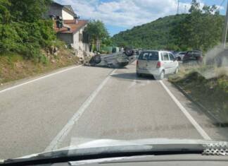 Udes na putu Trebinje-Dubrovnik