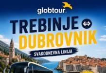 Globtour od danas uvodi svakodnevnu autobusku liniju Trebinje – Dubrovnik