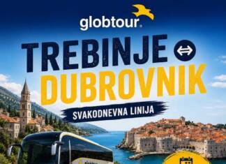 Globtour od danas uvodi svakodnevnu autobusku liniju Trebinje – Dubrovnik