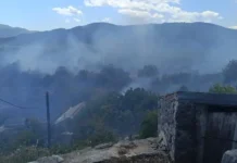 Vatrogasci se bore sa varenom stihijom: Dva požara kod Trebinja