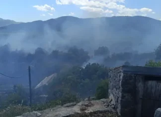 Vatrogasci se bore sa varenom stihijom: Dva požara kod Trebinja