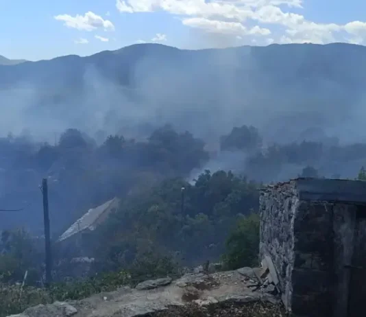 Vatrogasci se bore sa varenom stihijom: Dva požara kod Trebinja