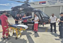 Uspješno izvršen vazdušni medicinski transport novorođenčeta iz Trebinja u Beograd
