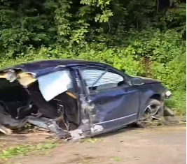 (VIDEO) Jedan dio automobila POTPUNO UNIŠTEN: Stravična nezgoda u BiH, povrijeđene 4 osobe