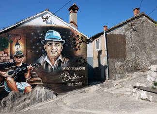 U znak sjećanja na Baku Planjanina: Otkriven mural legendi trebinjske muzičke scene