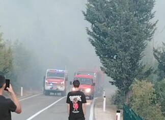Novi požar u Popovom polju, otežan saobraćaj