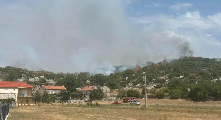 Požar tuli