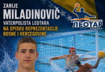 Zarije Miladinović se upisao u listu strijelaca na Mediteranskim igrama