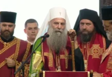 Patrijarh Porfirije: Istina uvijek ostaje istina, a naša obaveza da pred Bogom pamtimo naše mučenike