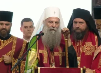 Patrijarh Porfirije: Istina uvijek ostaje istina, a naša obaveza da pred Bogom pamtimo naše mučenike