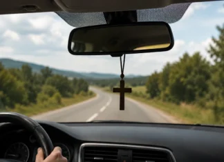 Držite krst na retrovizoru? Mnogi vjernici prave grešku, evo šta kaže Crkva