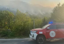 Veliki požar kod Nevesinja