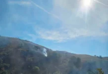 Aktivna požarišta na području Nevesinja