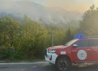 Veliki požar kod Nevesinja
