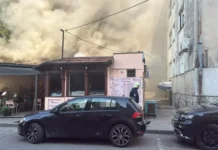 Zapalila se roštiljnica u centru Trebinja