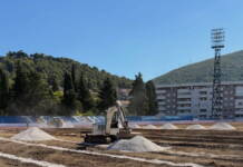 Teška mehanizacija na Policama: Trebinje dobija moderan fudbalski teren po evropskim standardima