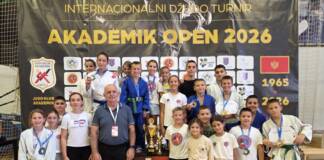 Džudo klub Gacko vicešampion „Akademik Open 2026“ – 22 medalje i pehar za prvo mjesto
