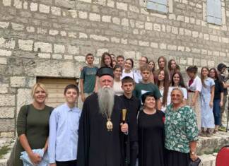 Trebinjski srednjoškolci u posjeti Mitropoliji crnogorsko-primorskoj