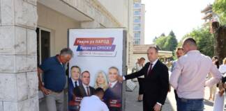 SNSD NEVESINJE OBILJEŽIO POČETAK KAMPANJE: Cvijanović, Minić i Tamindžija imaju veliko povjerenje i podršku