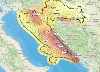 Nova karta opasnosti od zemljotresa otkriva seizmičku ugroženost Hercegovine